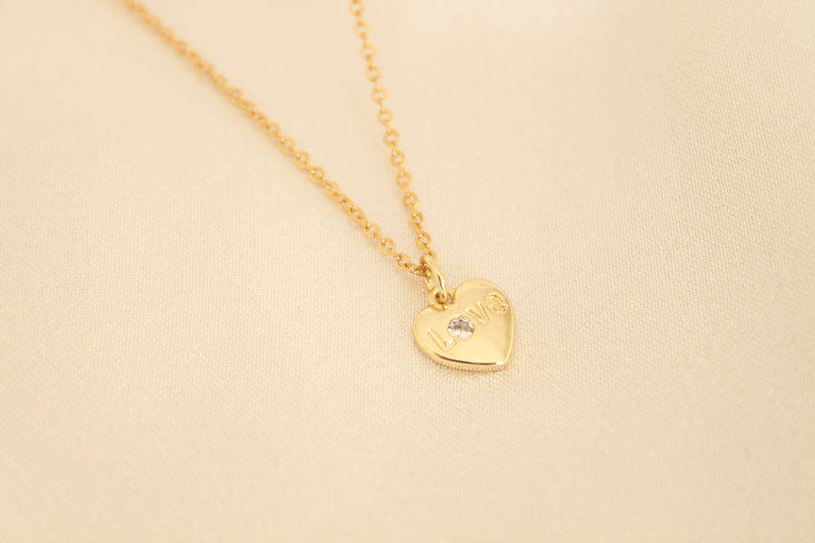 Collar de Acero Love Mini Modelo 3