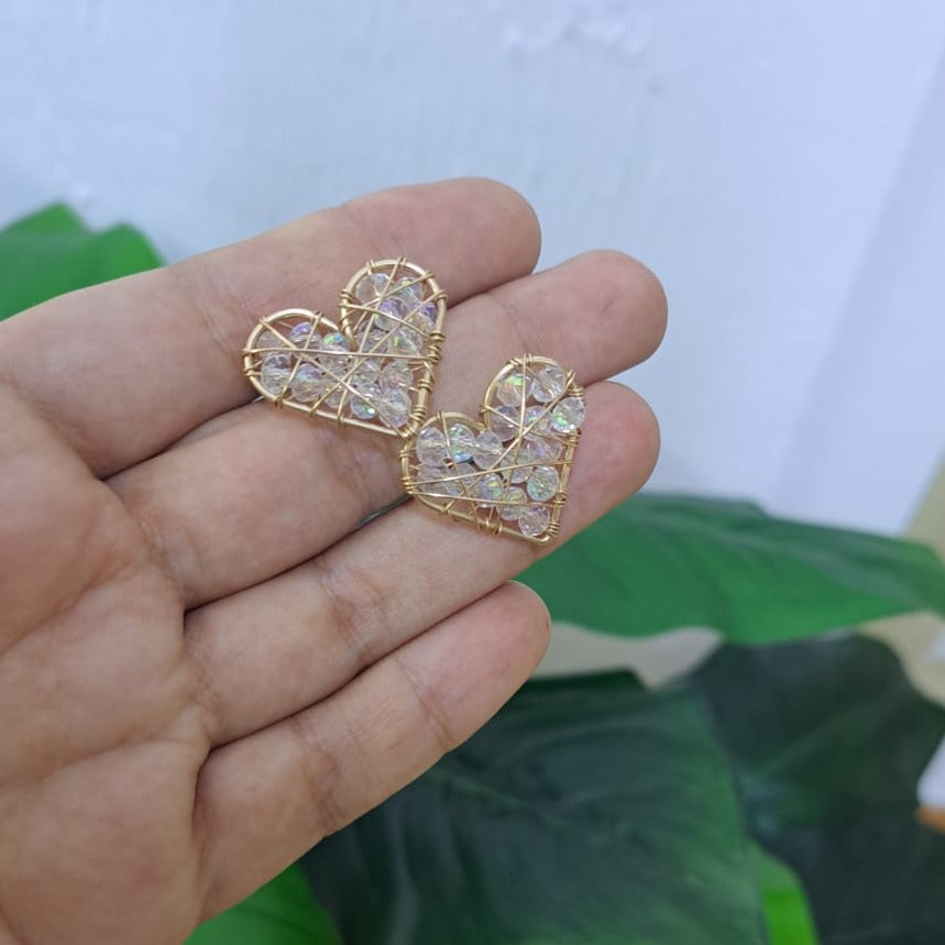 Aretes Maria con Muranos